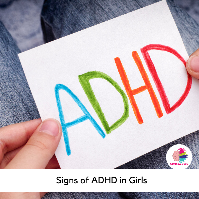 signs of adhd in girls