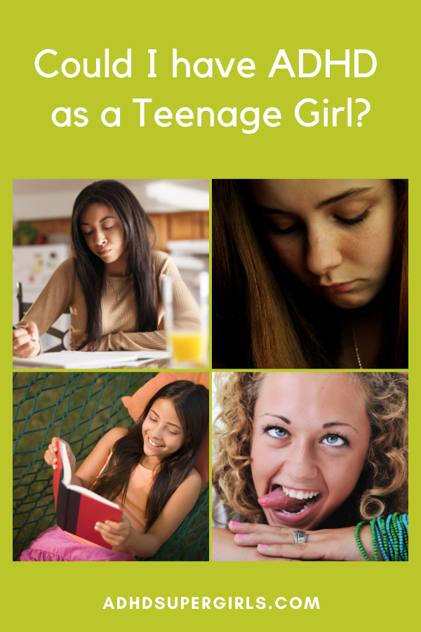 signs of adhd teen girl