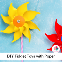 or girls who love crafting and making these, these DIY fidget toys with paper will be sure to delight.