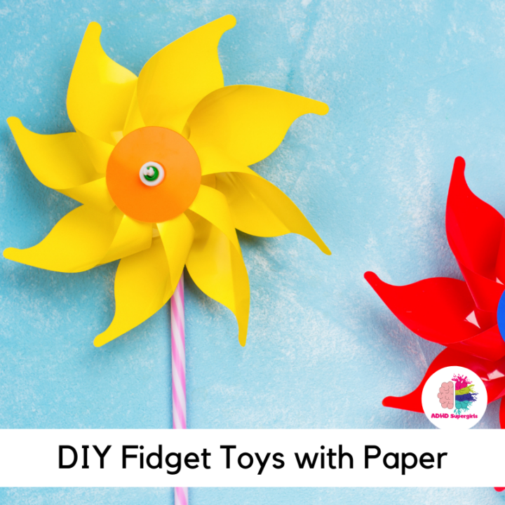 13+ DIY Fidget Toys with Paper for Girls to Make