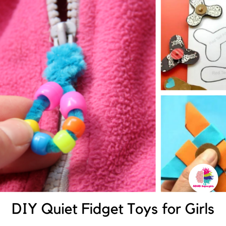 11+ DIY Quiet Fidget Toys for Girls with ADHD