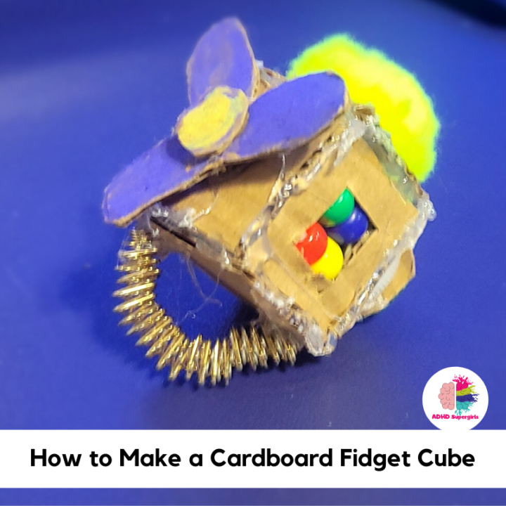 How to Make a Fidget Cube Out of Cardboard