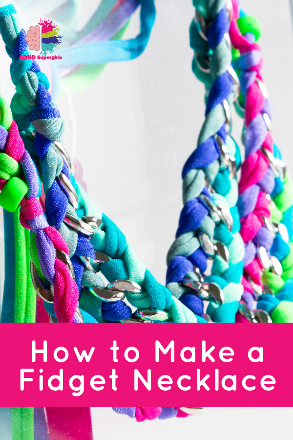 Learn how to make a fidget necklace with this easy tutorial!