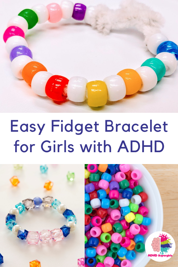 If you want to learn how to make a fidget bracelet (it's so easy!) keep reading. 