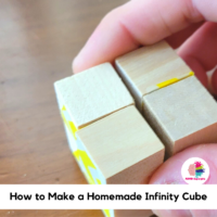 You won't believe how easy it is to make a homemade infinity cube! THis easy tutorial shows you how.