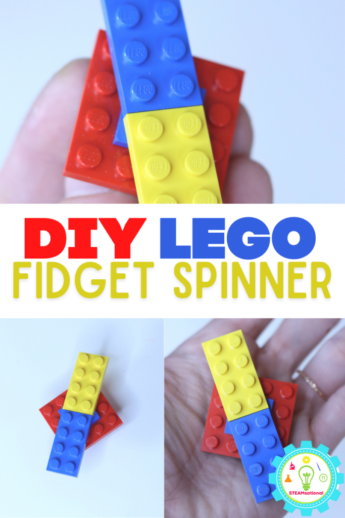 The easiest DIY LEGO fidget spinner EVER!