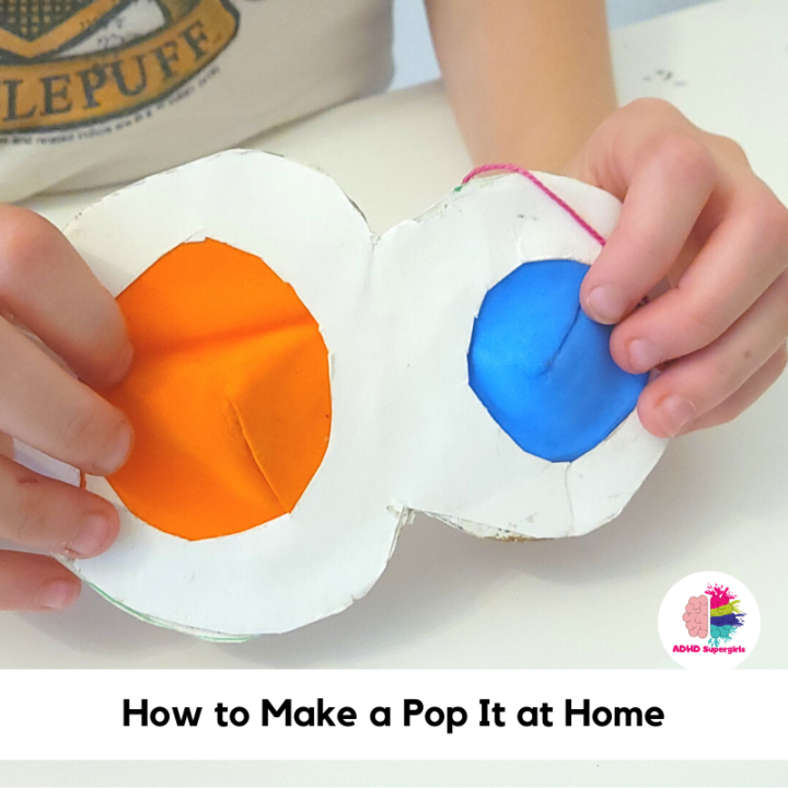 How to Make a Homemade Pop It Fidget Toy
